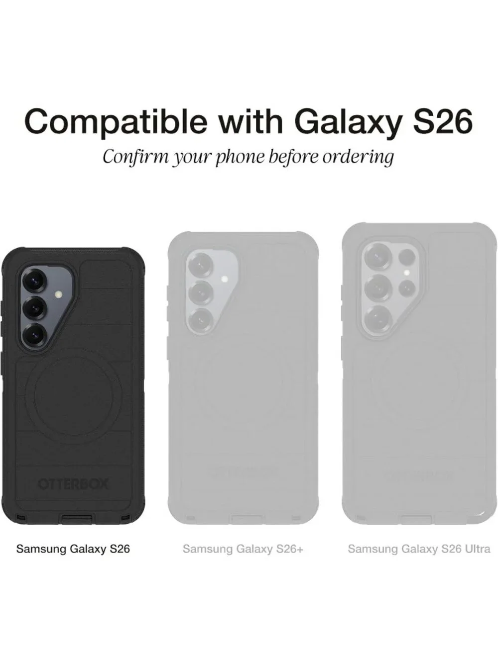 OtterBox s26 buttons
